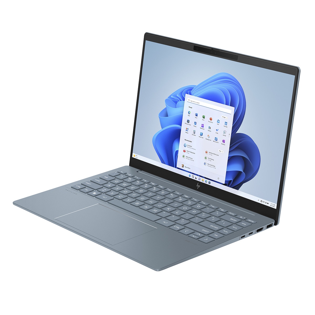 Portátil HP Pavilion Plus 14-ew1001ns, Intel Core Ultra 7 EVO 155H, 32GB, 1TB SSD, 14", W11 Azul-4