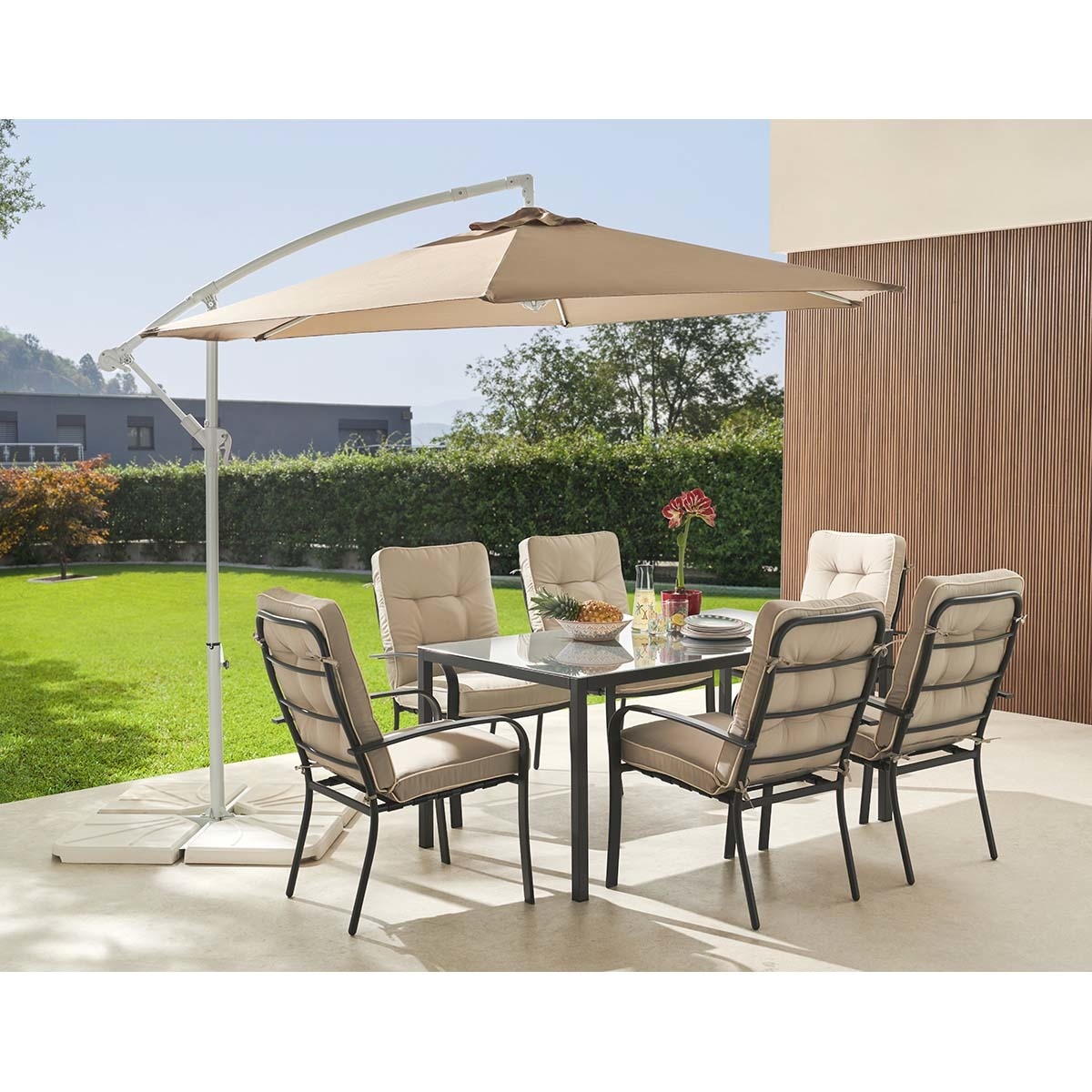 Colección de comedor de jardín mesa New Dublín y sillon Europa Basics El Corte Inglés 2