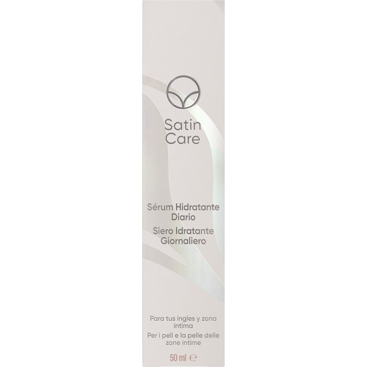 sérum hidratante íntimo diario tubo 50 ml para ingles y zona íntima