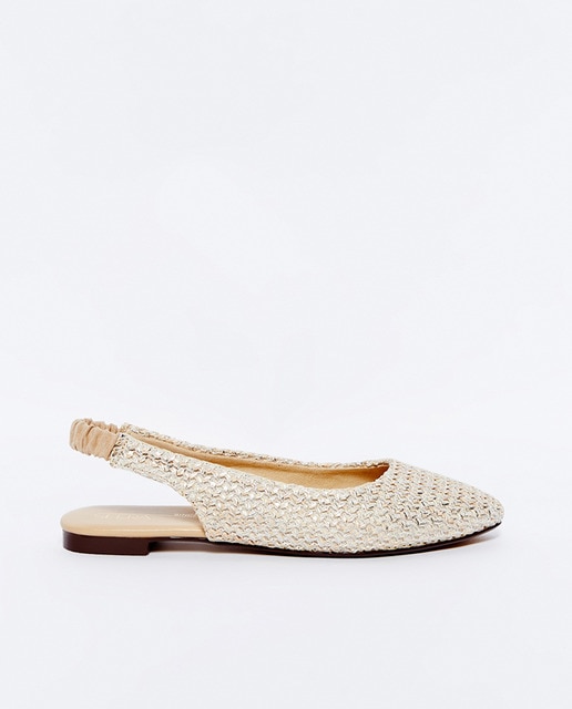 Imagen 0 de Zapato plano rafia