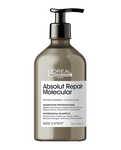Imagen 0 de Champú sin sulfatos Absolut Repair Molecular Serie Expert 500 ml L'Oreal Professionnel