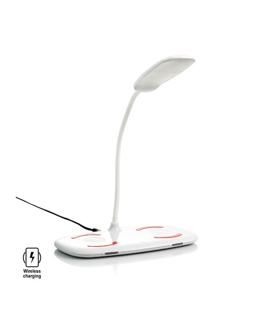 Imagen 0 de Lámpara con carga inalámbrica 20x10x25 cm.