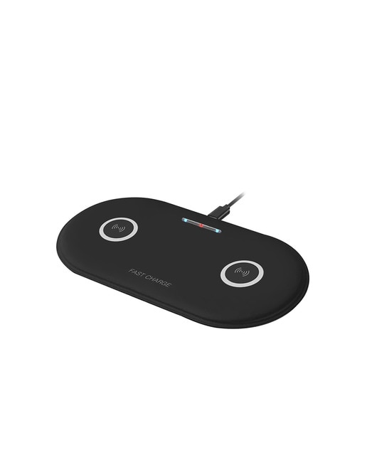 Imagen 0 de Cargador inalámbrico Qi compatible con carga rápida Fast Charge, 15W