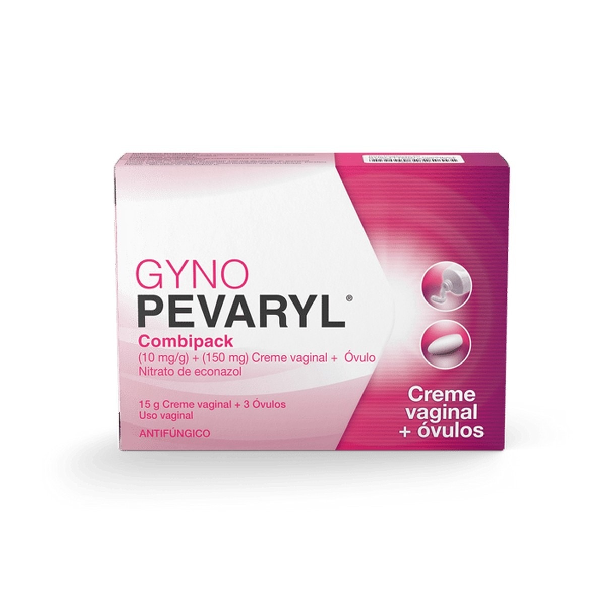 Gyno-Pevaryl Combipack (10 mg/g) + (150 mg) Creme vaginal + Óvulo 1