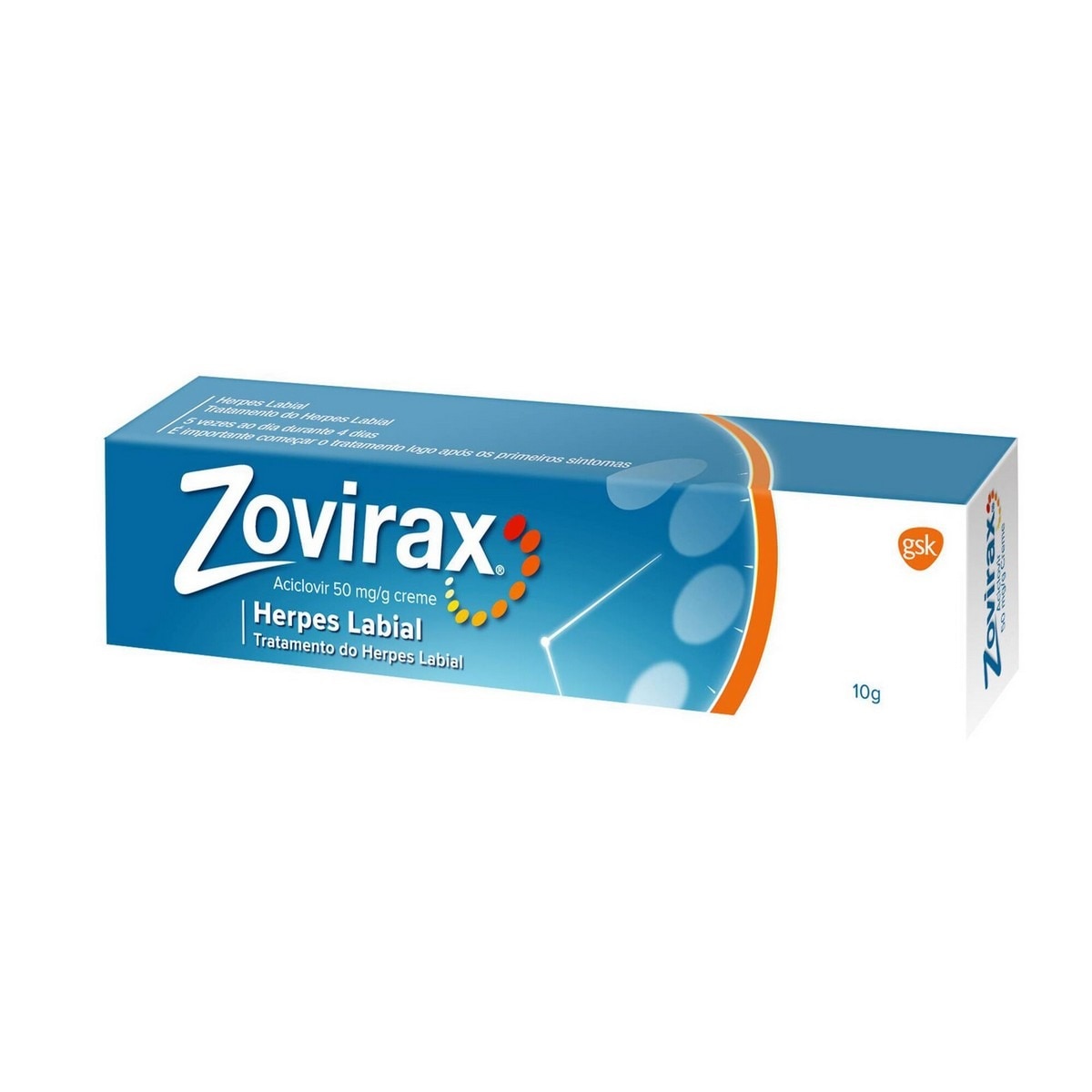 Imagem 0 de Zovirax 50 mg/g Creme - 10 g
