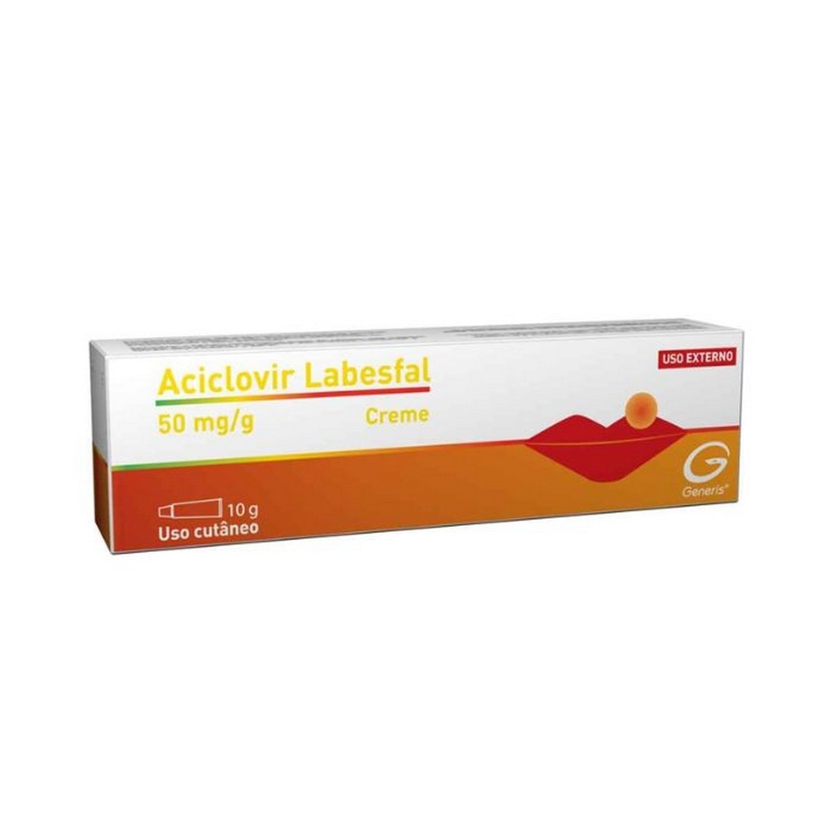 Imagem 0 de Aciclovir Labesfal 50 mg/g Creme - 2 g