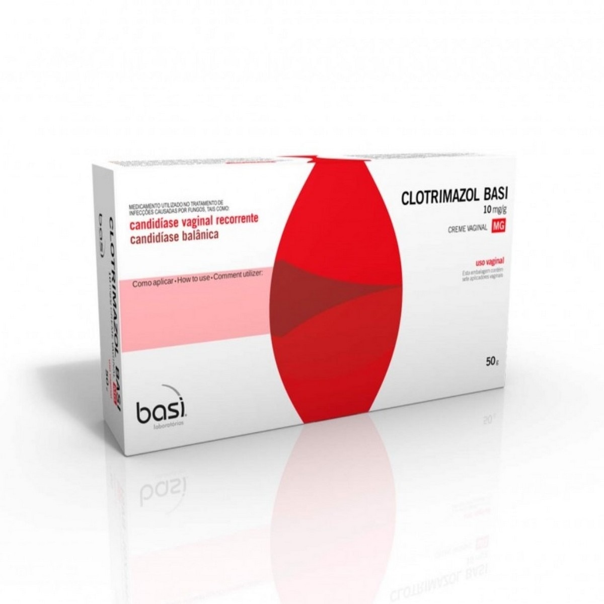 Imagem 0 de Clotrimazol Creme Vaginal 10mg/g - 50 g + 7 aplicadores