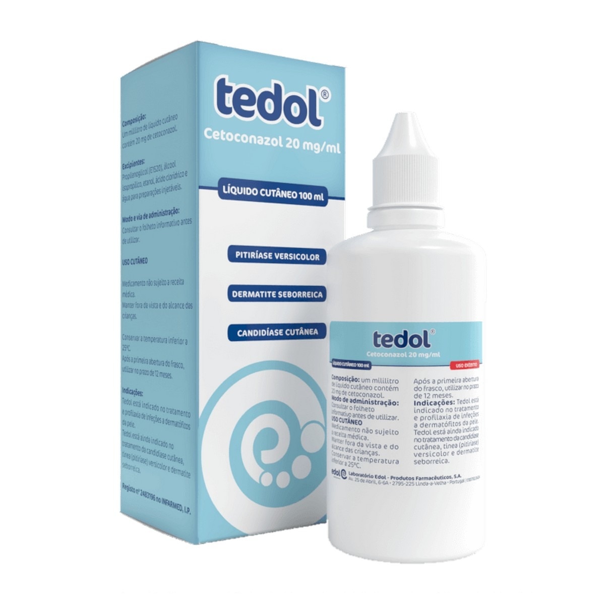 Imagem 0 de Tedol Líquido Cutâneo - 100 ml