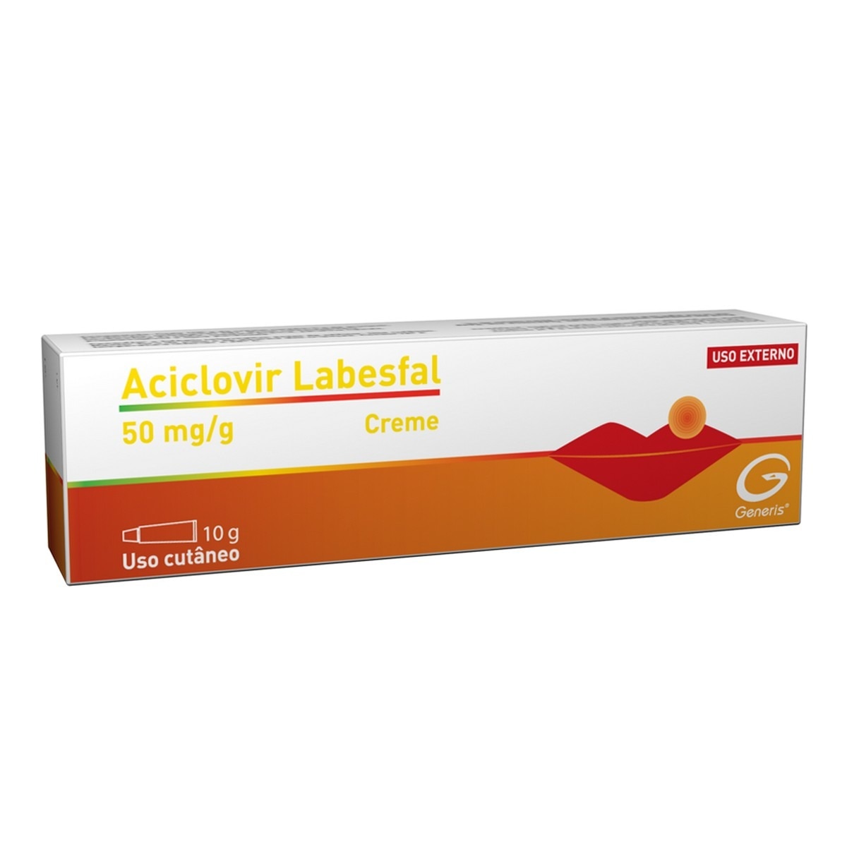 Imagem 0 de Aciclovir Labesfal 50 mg/g Creme - 10 g