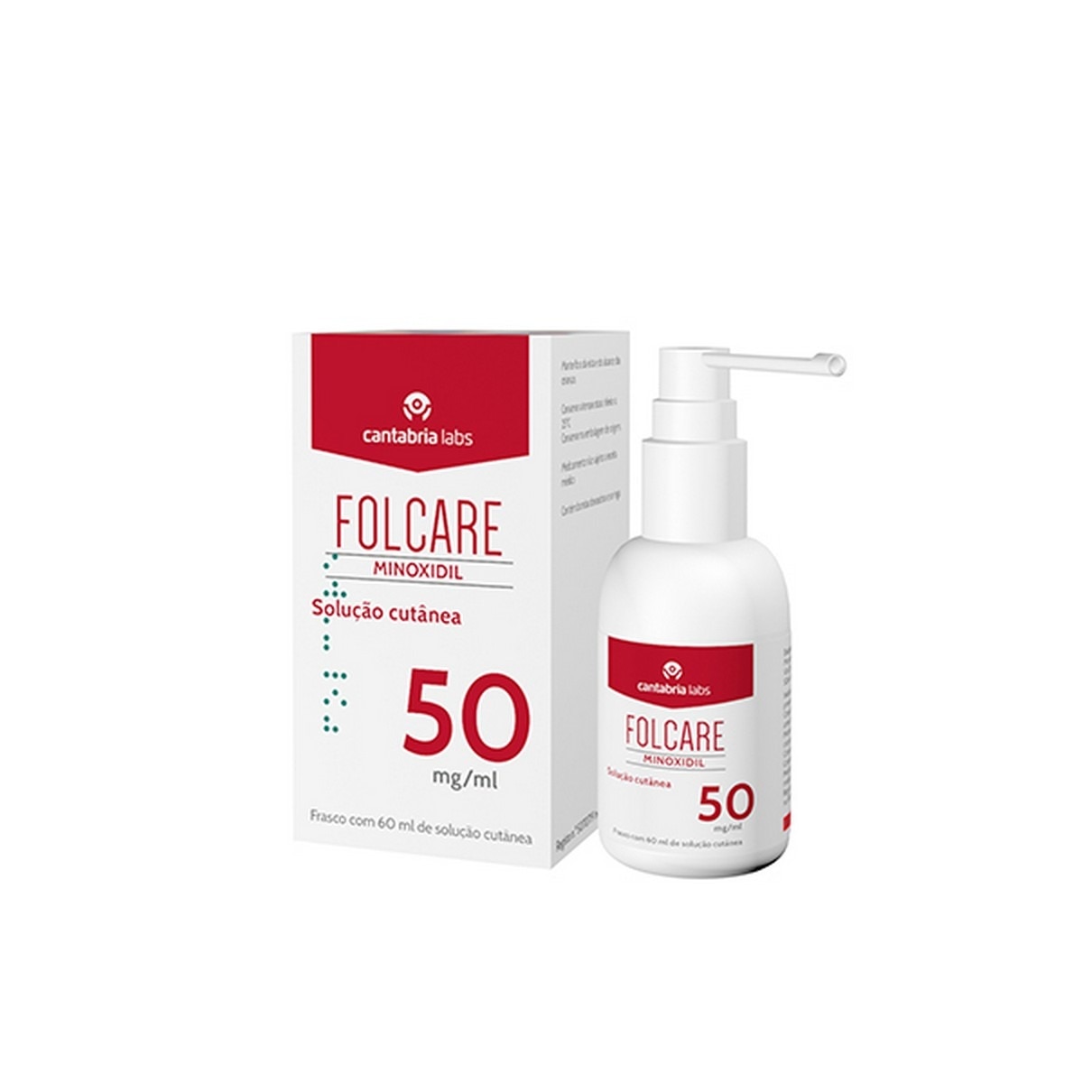 Imagem 0 de Folcare Minoxidil 50 mg/ml Solução Cutânea - 60 ml