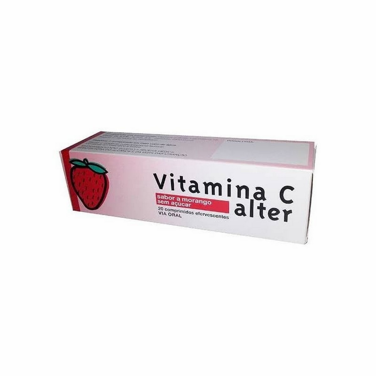 Vitamina C Alter Morango - 20 Comprimidos Efervescentes 1