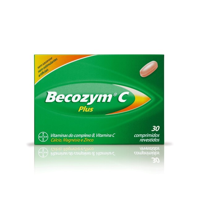 Imagem 0 de Suplemento Alimentar Becozyme C Plus - 30 Comp.
