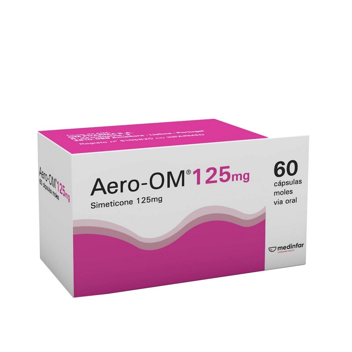 Aero-OM 125 mg - 60 Cápsulas moles 1