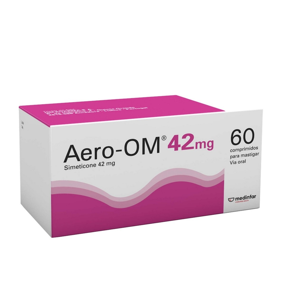 Imagem 0 de Aero-OM 42 mg - 60 Comprimidos Mastigáveis