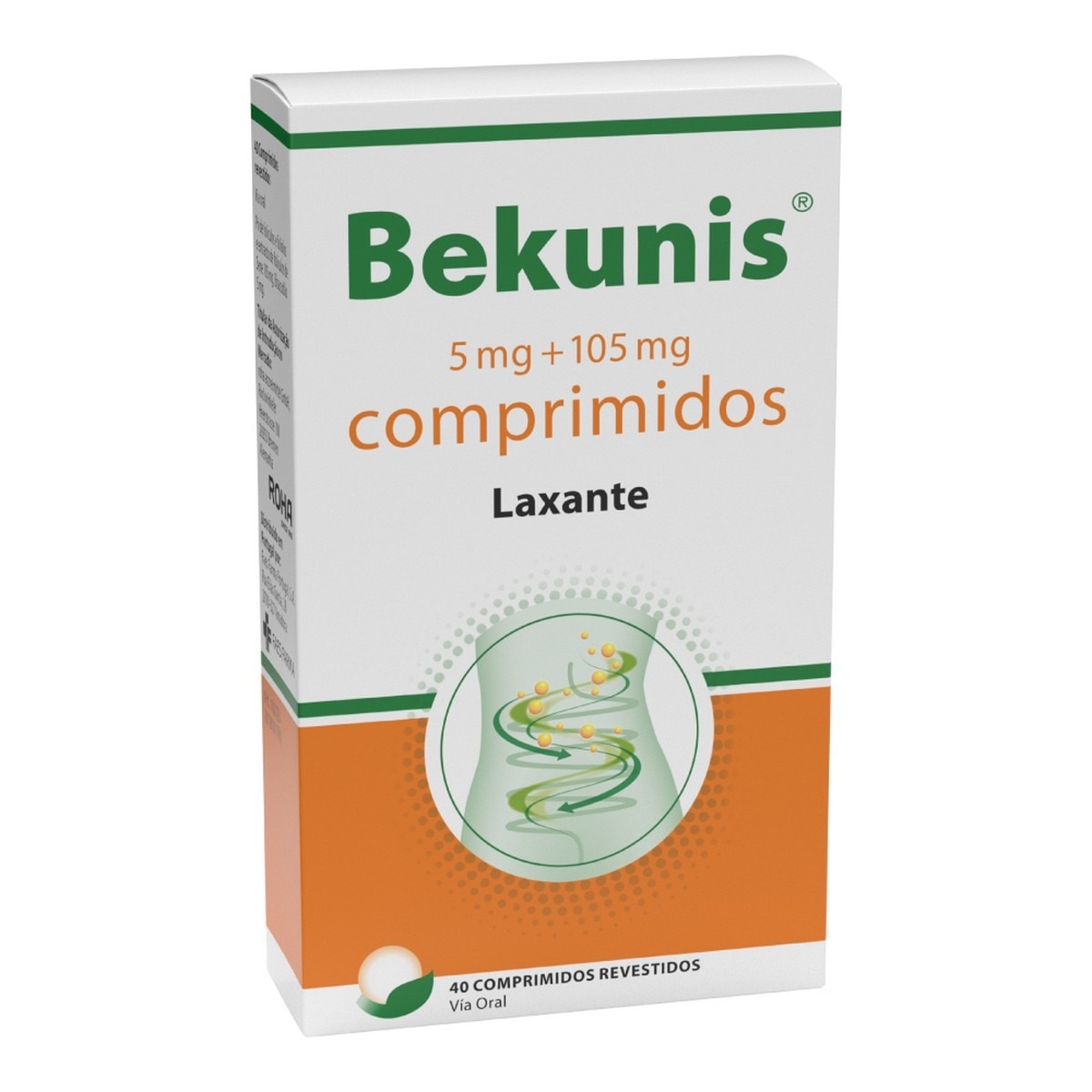 Imagem 0 de Bekunis 5 mg + 105 mg - 40 Comprimidos Revestidos