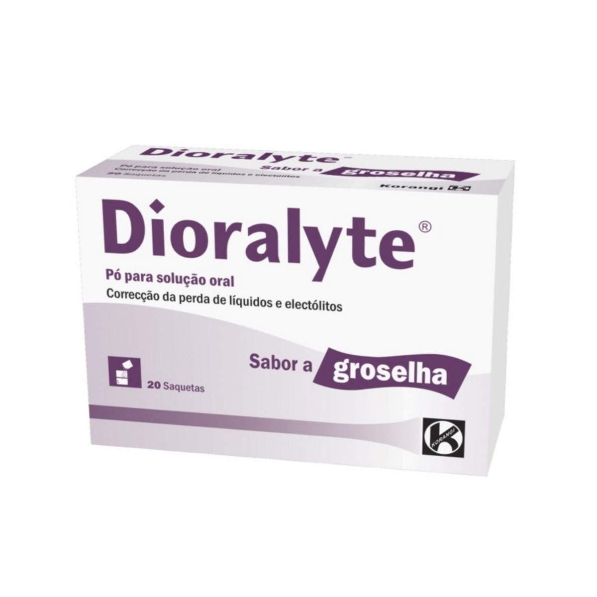 Imagem 0 de Dioralyte Groselha - 20 Saquetas