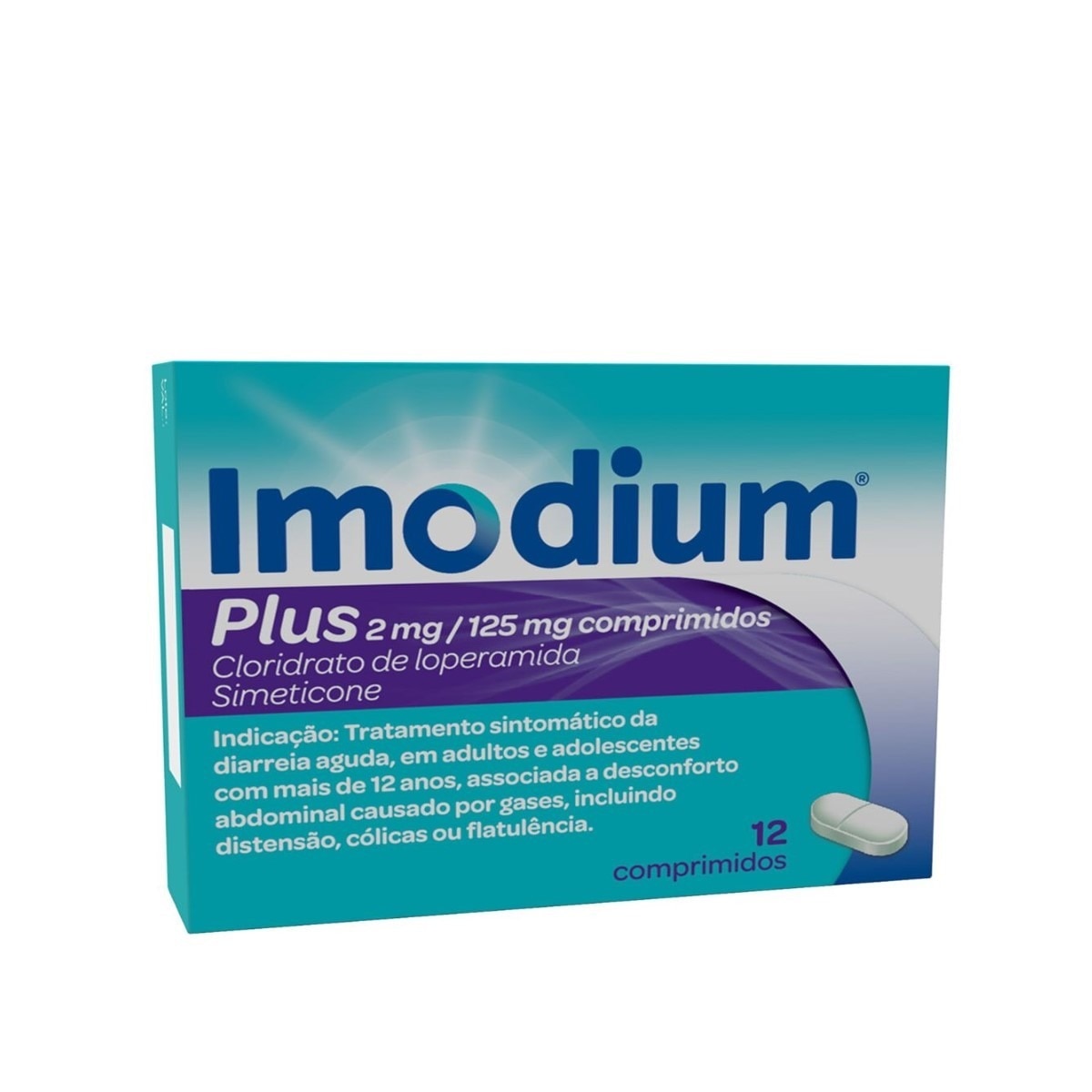 Imodium Plus - 12 Comprimidos 1