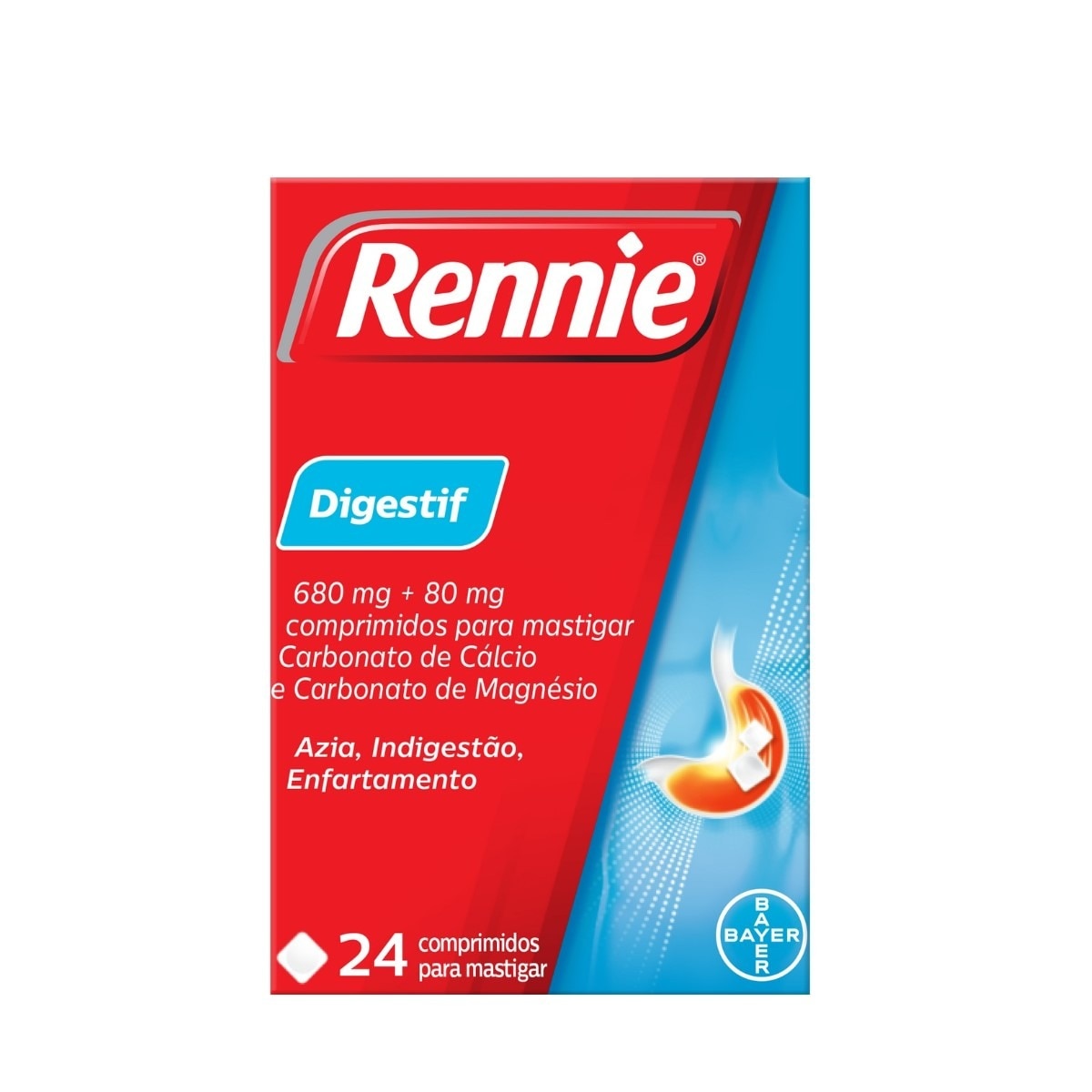 Imagem 0 de Rennie ® Digestif - 24 Comprimidos Mastigáveis