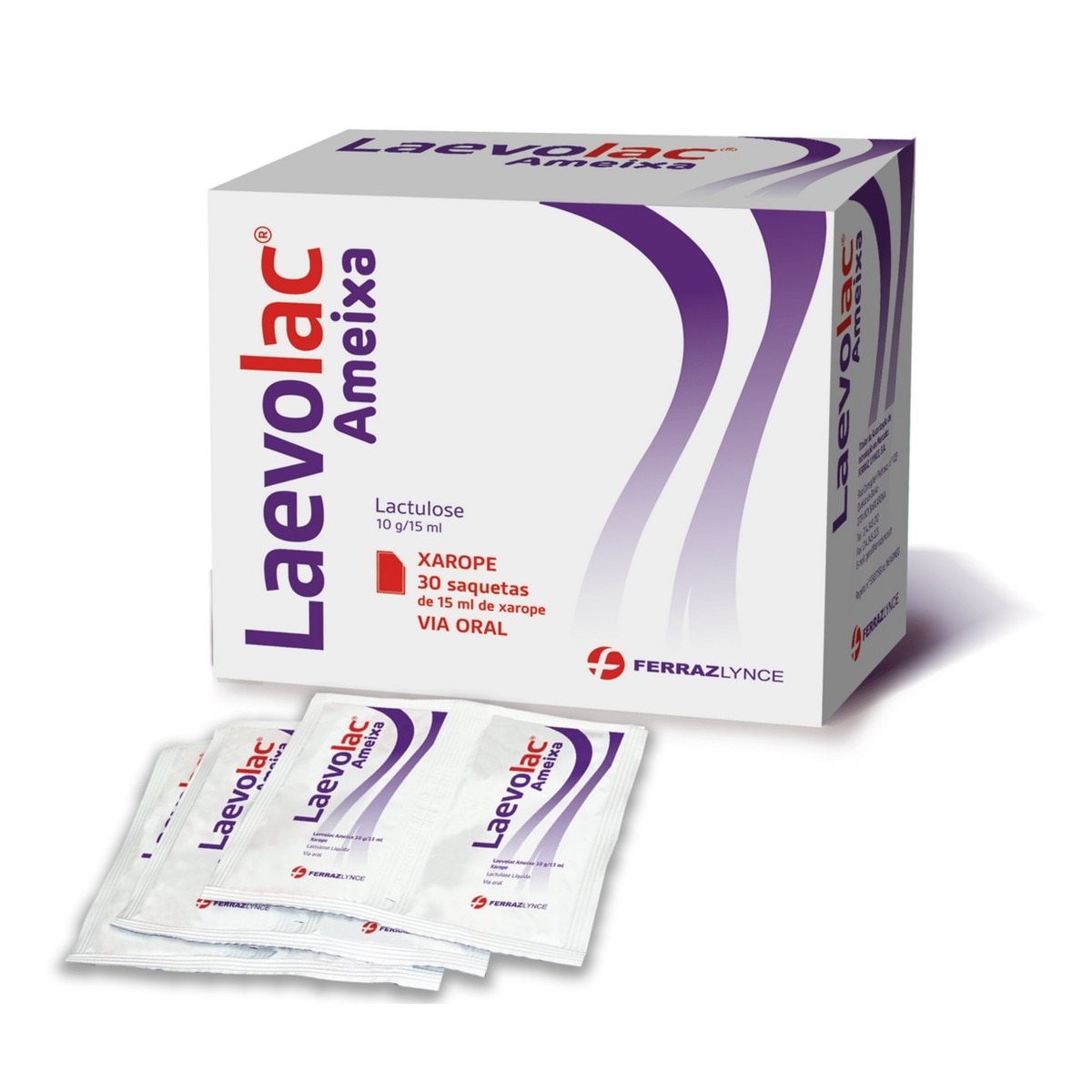 Imagem 0 de Laevolac Ameixa Saquetas - 30x15 ml