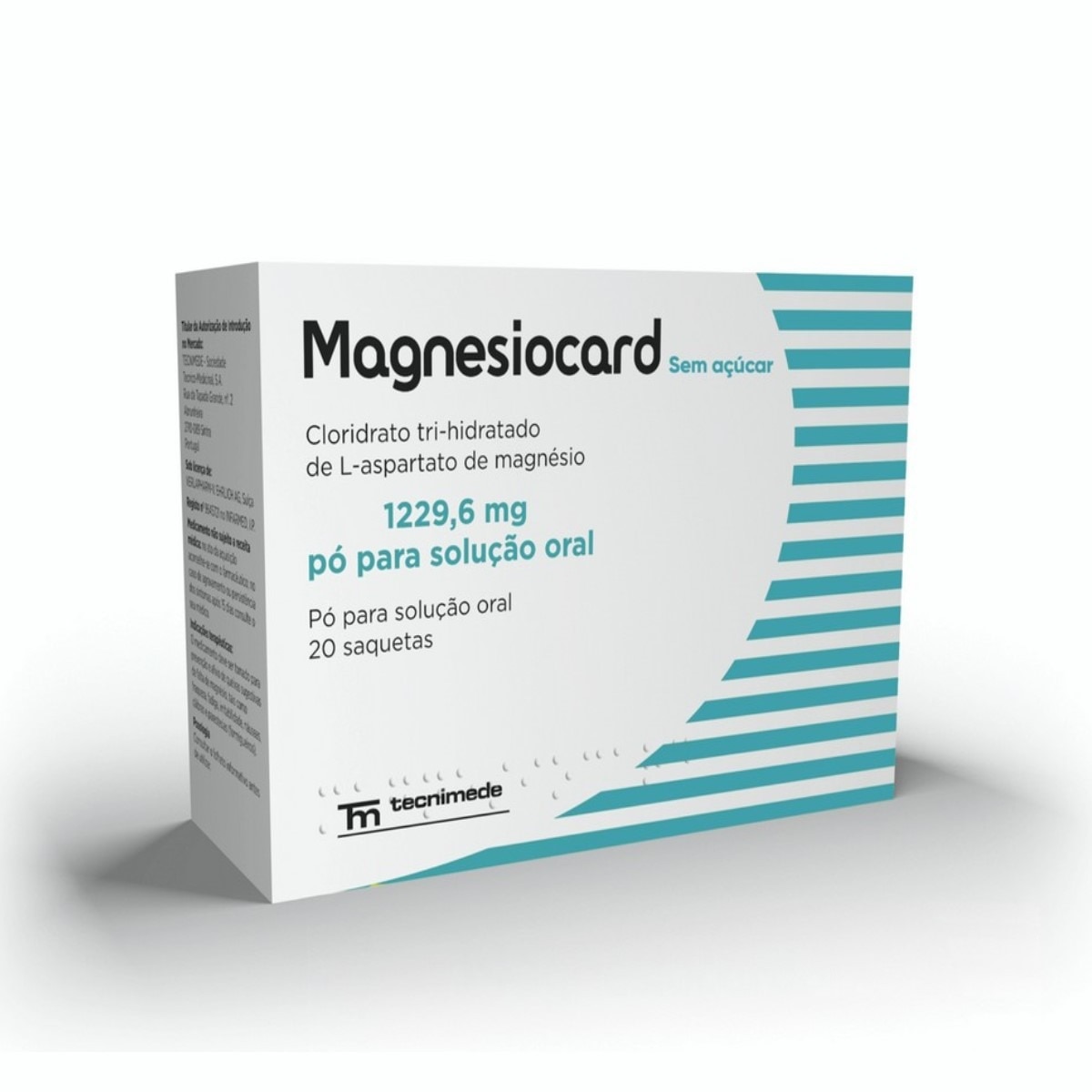 Imagem 0 de Magnesiocard sem açúcar 12296 mg - 20 Saquetas