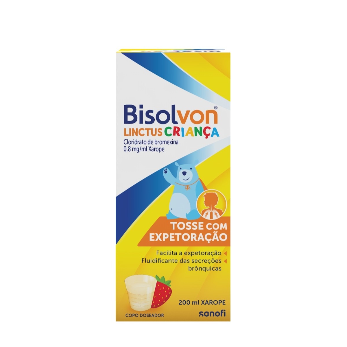 Bisolvon Linctus Criança 0,8 mg/ml Xarope - 200 ml 1