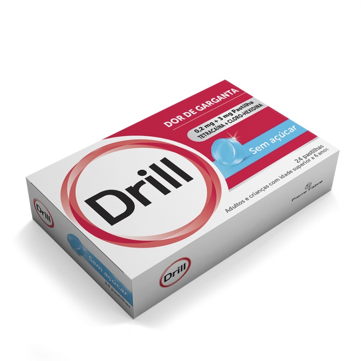 Imagem 0 de Drill sem Açúcar 0,2 mg + 3 mg - 24 Pastilhas