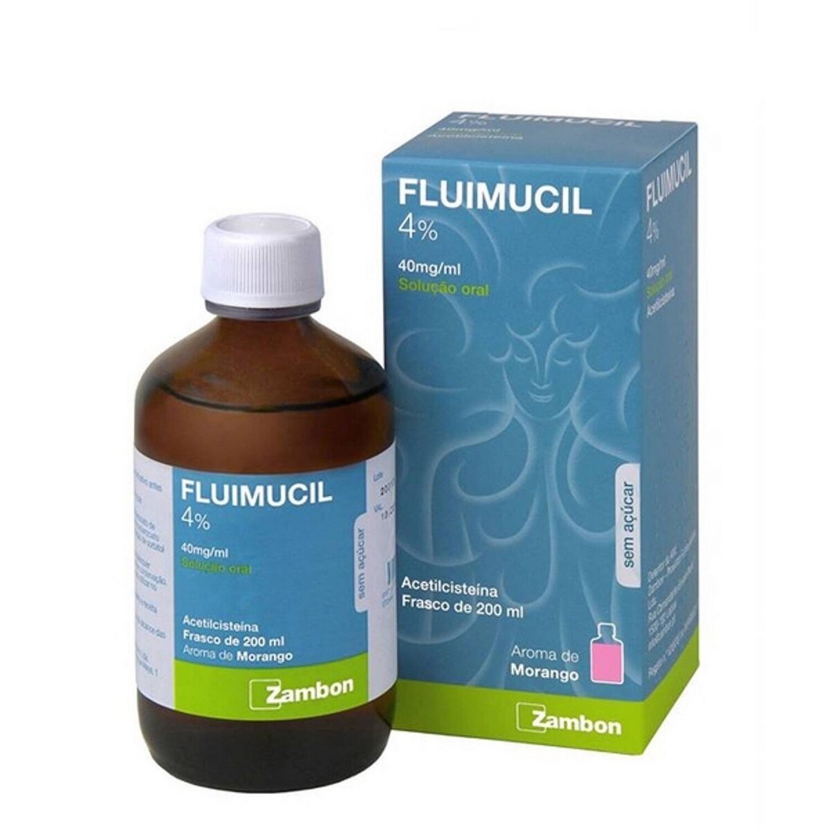 Fluimucil 4% Solução Oral - 200 ml 1