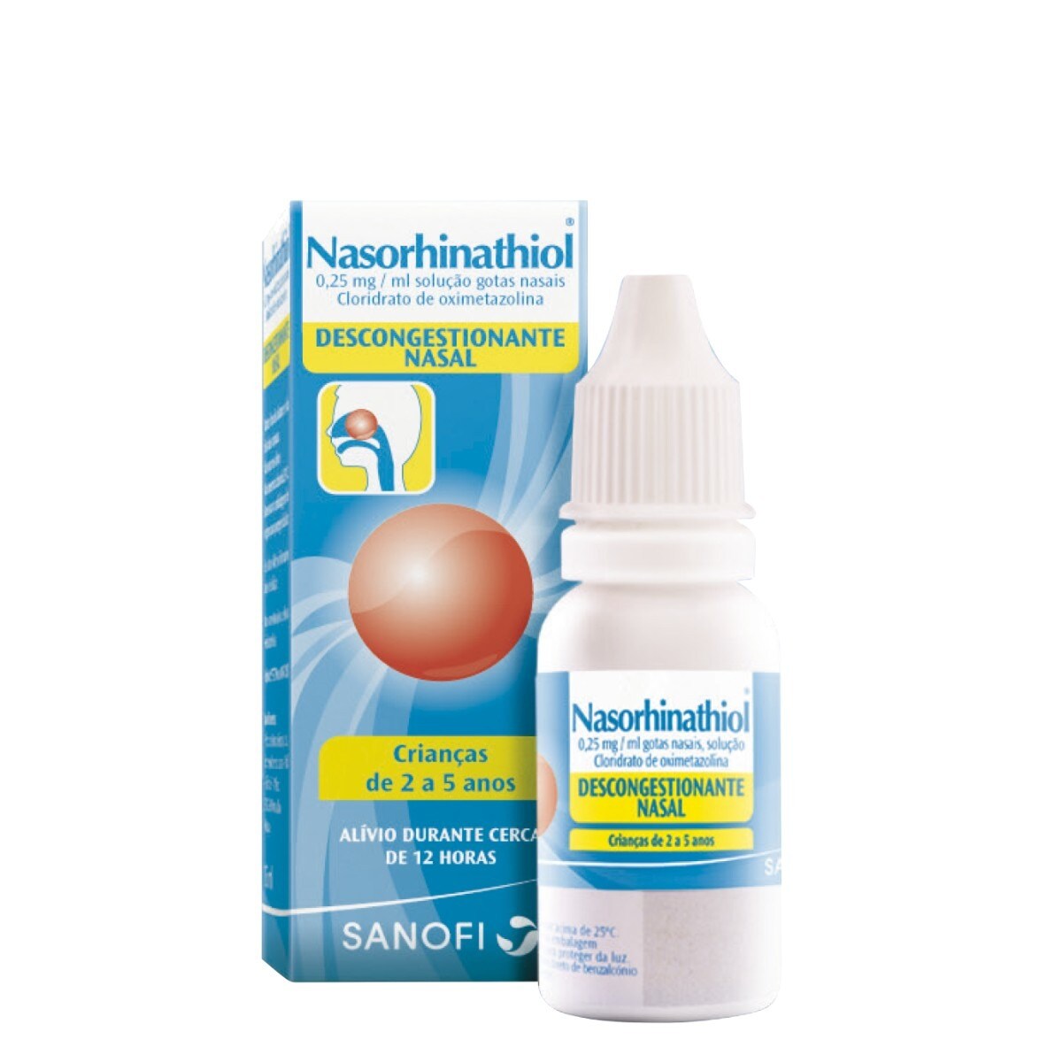 Nasorhinathiol 0,025% - 15 ml 1