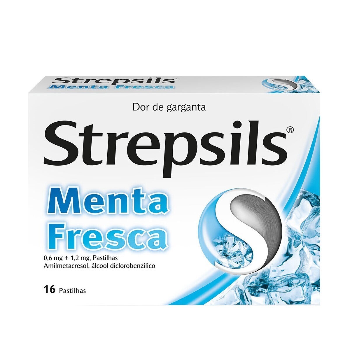 Strepsils Menta Fresca - 16 Pastilhas 1