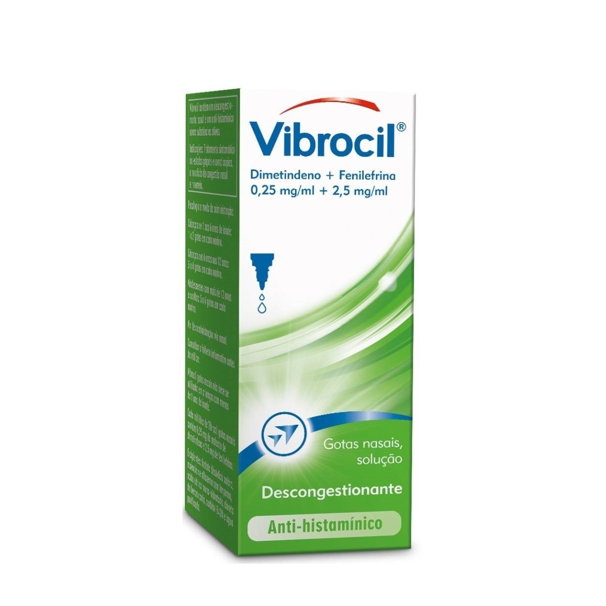 Imagem 0 de Vibrocil Anti-histamínico Gotas Nasais - 15 ml