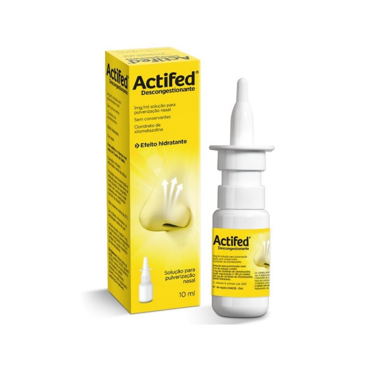 Imagem 0 de Actifed Spray Nasal Descongestionante - 10 ml