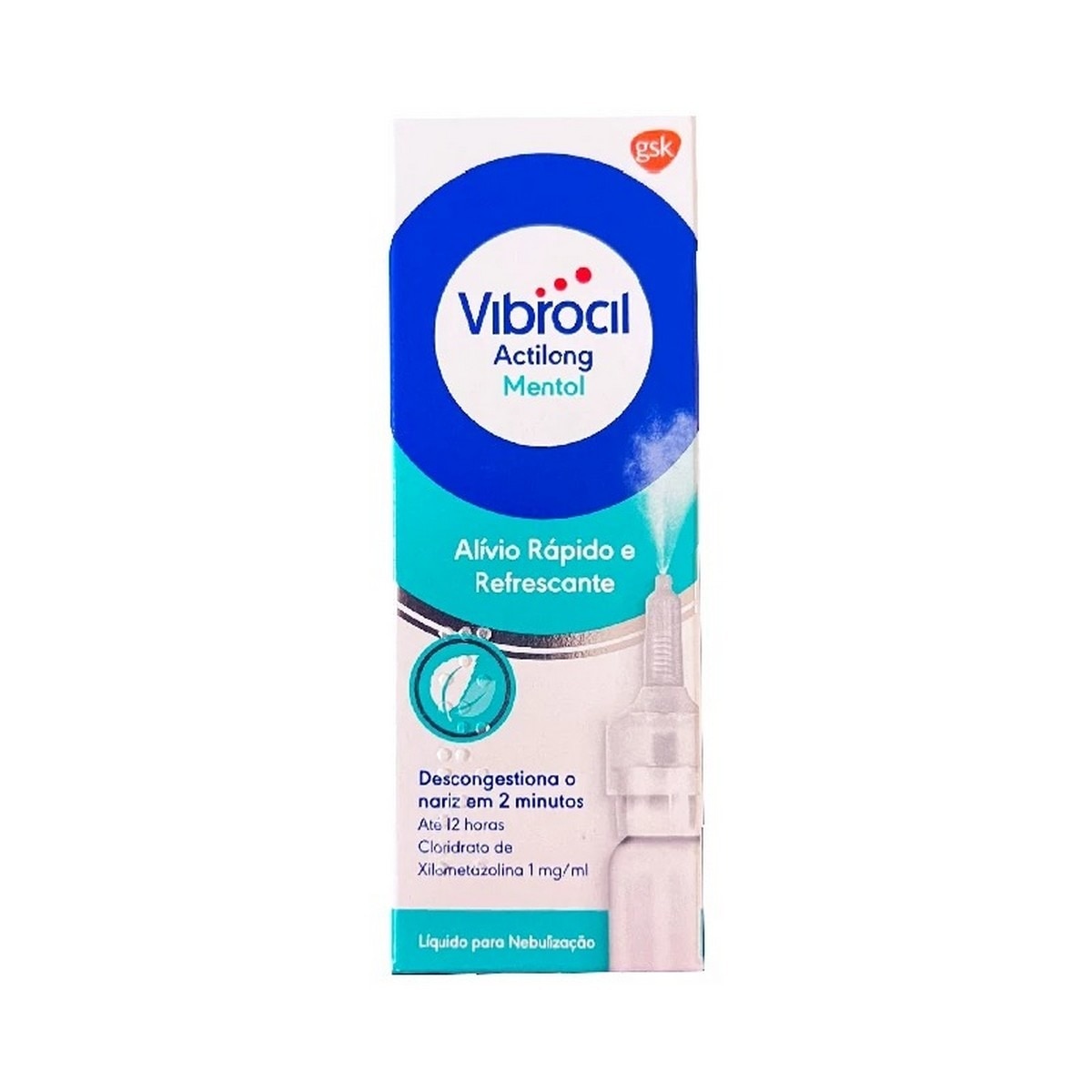 Imagem 0 de Vibrocil Actilong Mentol Nebulizador - 10 ml