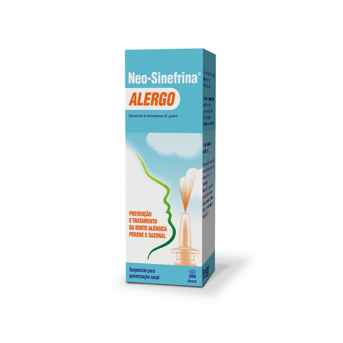 Neo-Sinefrina Alergo Inalador Nasal - 200 Doses 1