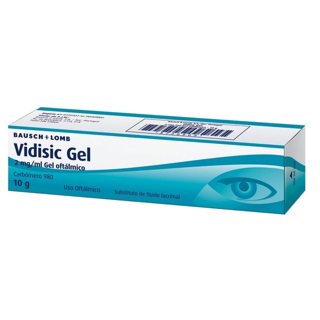 Imagem 0 de Vidisic 2 mg/g Gel Oftálmico - 10 g