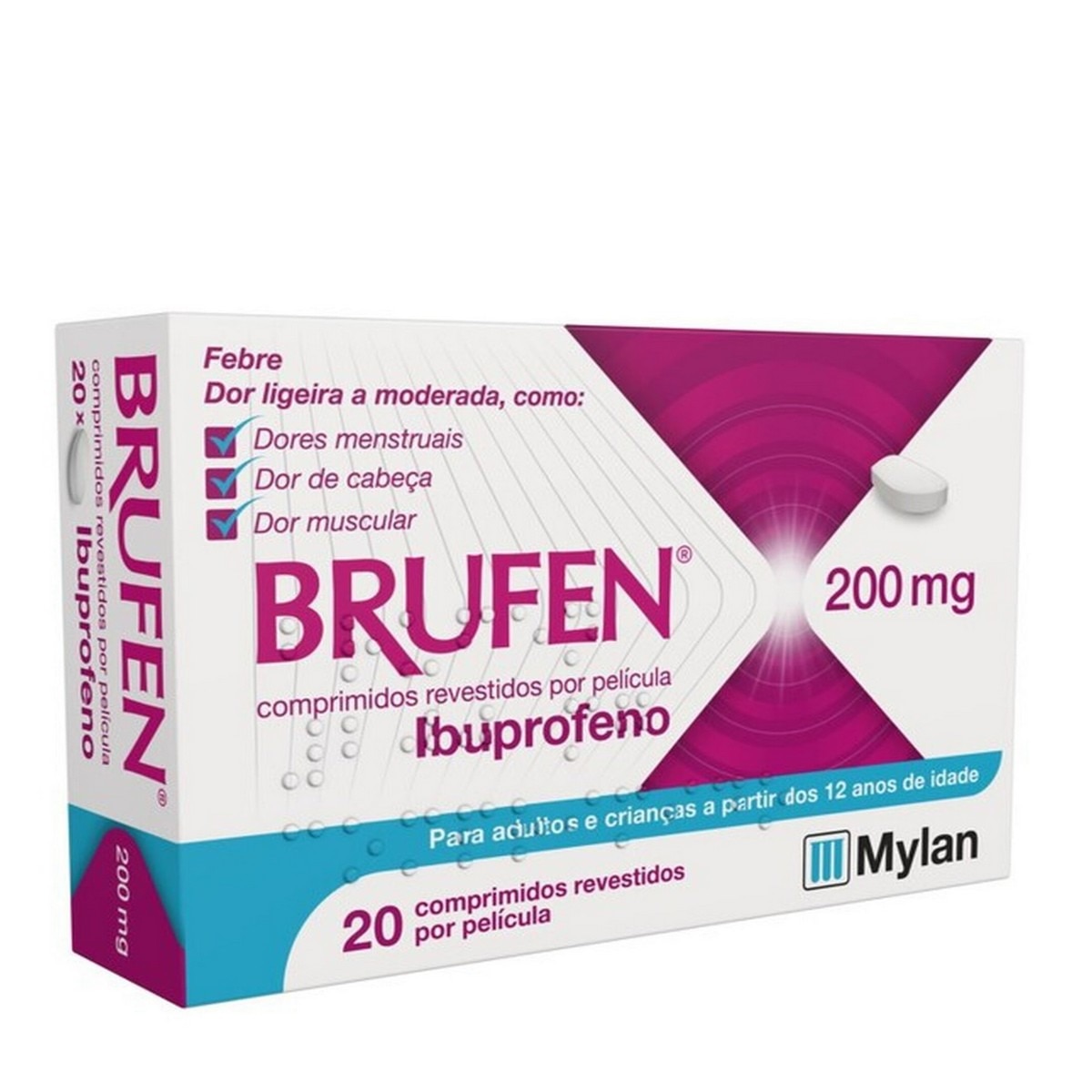 Imagem 0 de Brufen 200 mg - 20 Comprimidos Revestidos