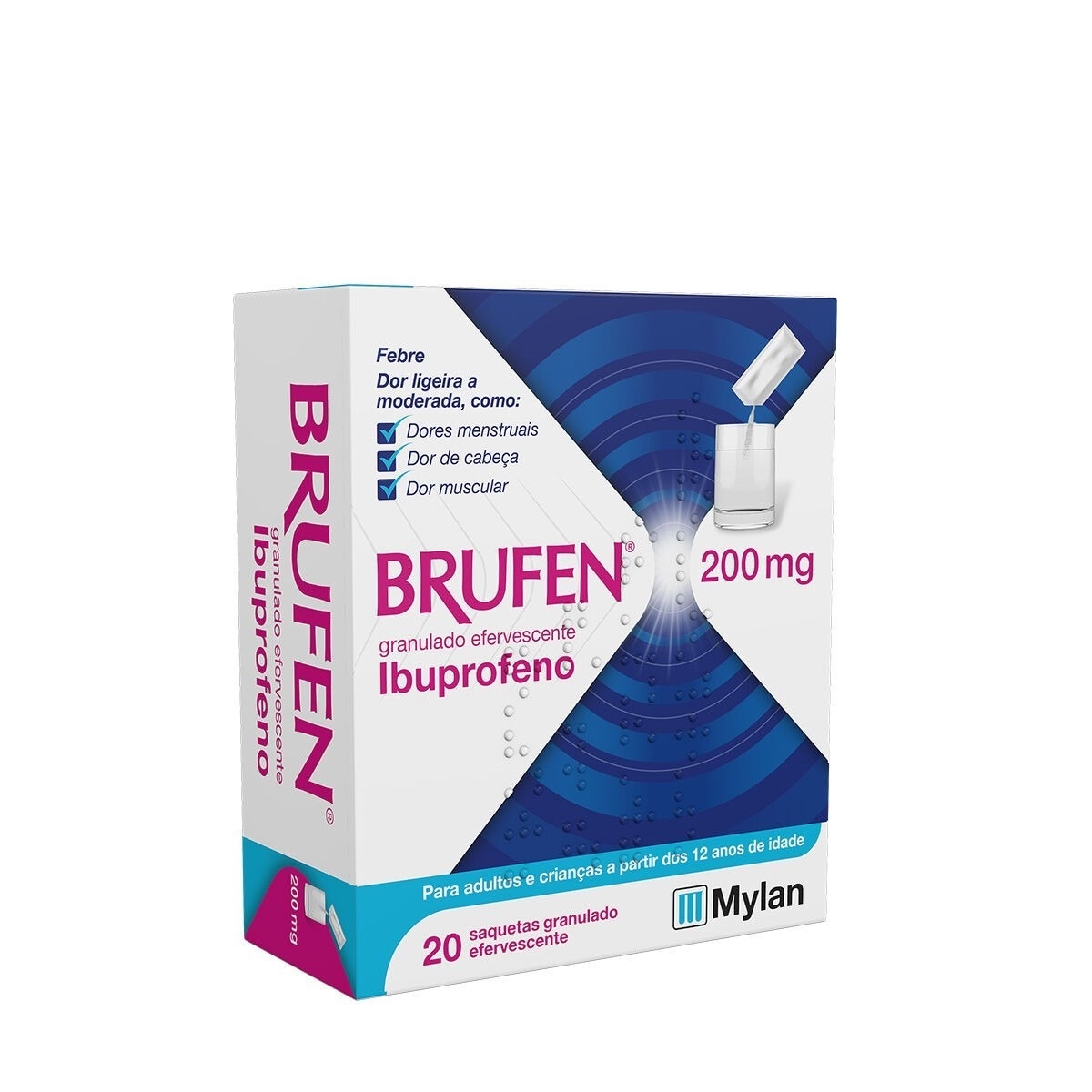 Imagem 0 de Brufen 200 mg Granulado Efervescente  - 20 Saquetas