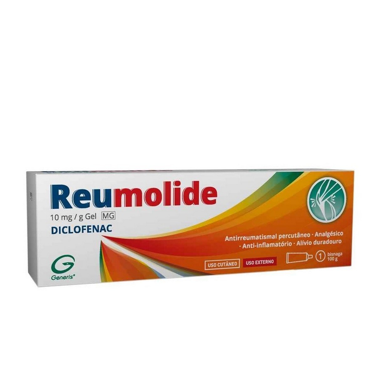 Diclofenac Reumolide 10 mg/g Gel - 100 g 1