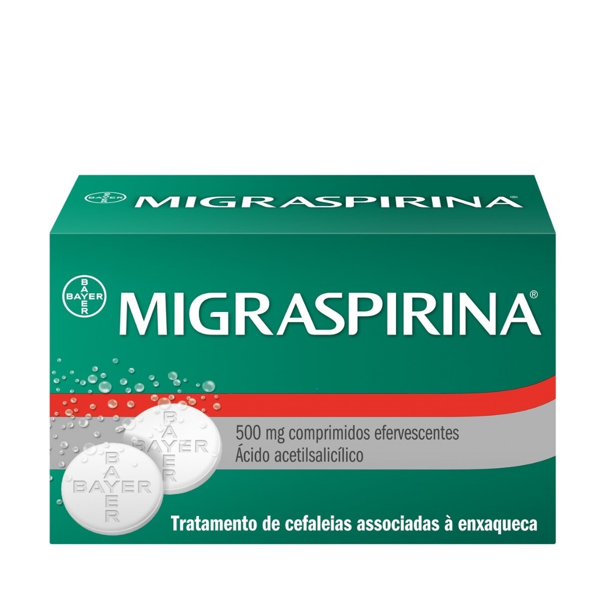 Migraspirina 500 mg - 12 Comprimidos Efervescentes 1