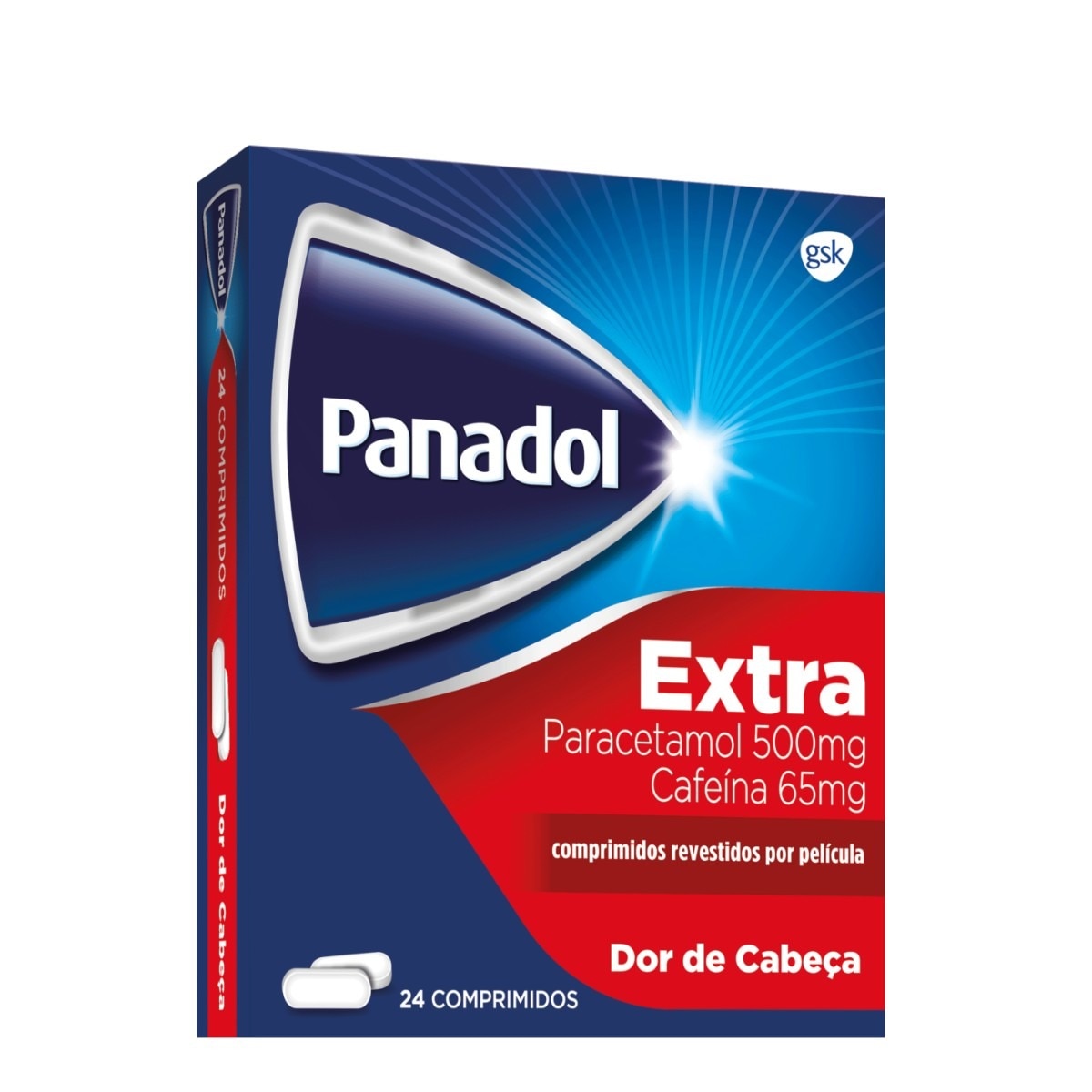 Imagem 0 de Panadol Extra - 24 Comprimidos Revestidos