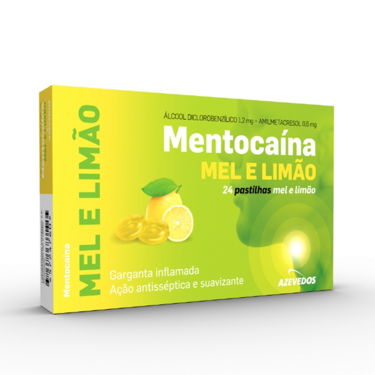 Imagem 0 de Mentocaína Mel e Limão - 24 Pastilhas