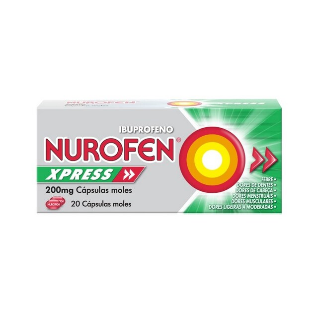 Imagem 0 de Nurofen Xpress 200 mg - 20 Cápsulas Moles