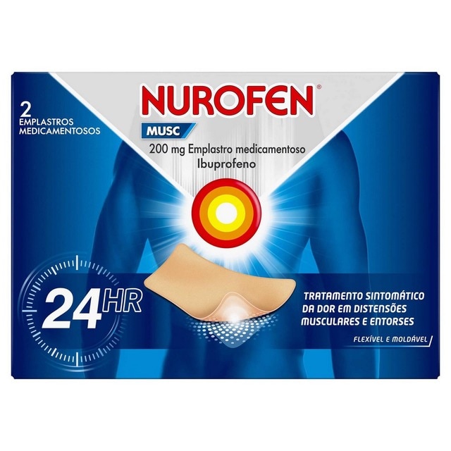 Imagem 0 de Nurofen Musc 200 mg Emplastro - 2 un.