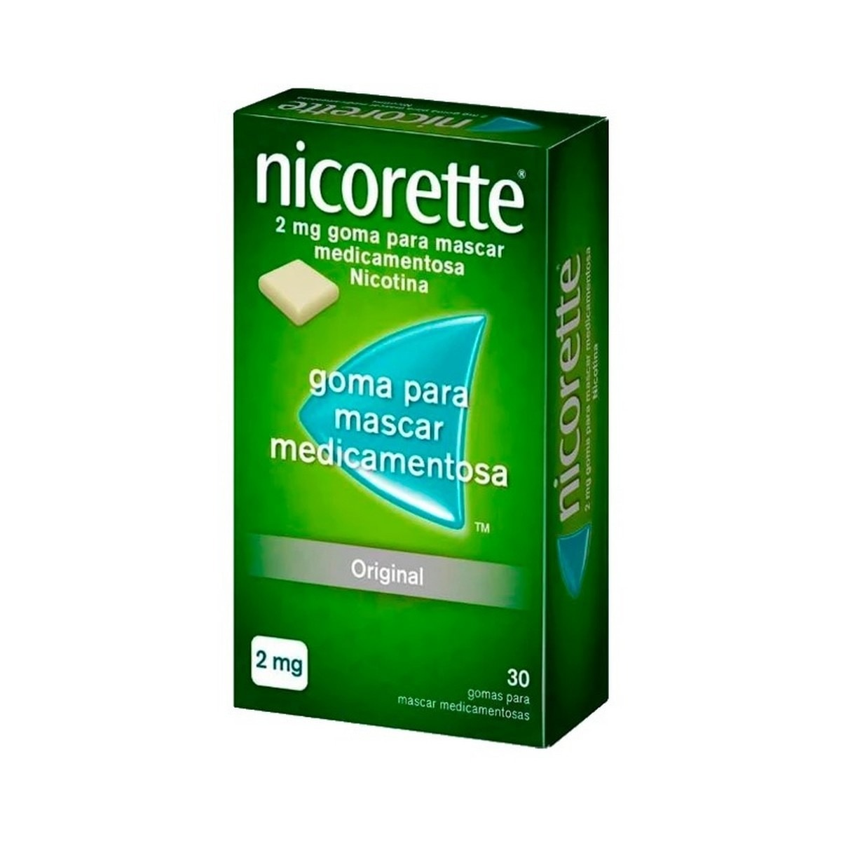 Imagem 0 de Nicorette 2 mg  Clássica - 30 Gomas para Mascar