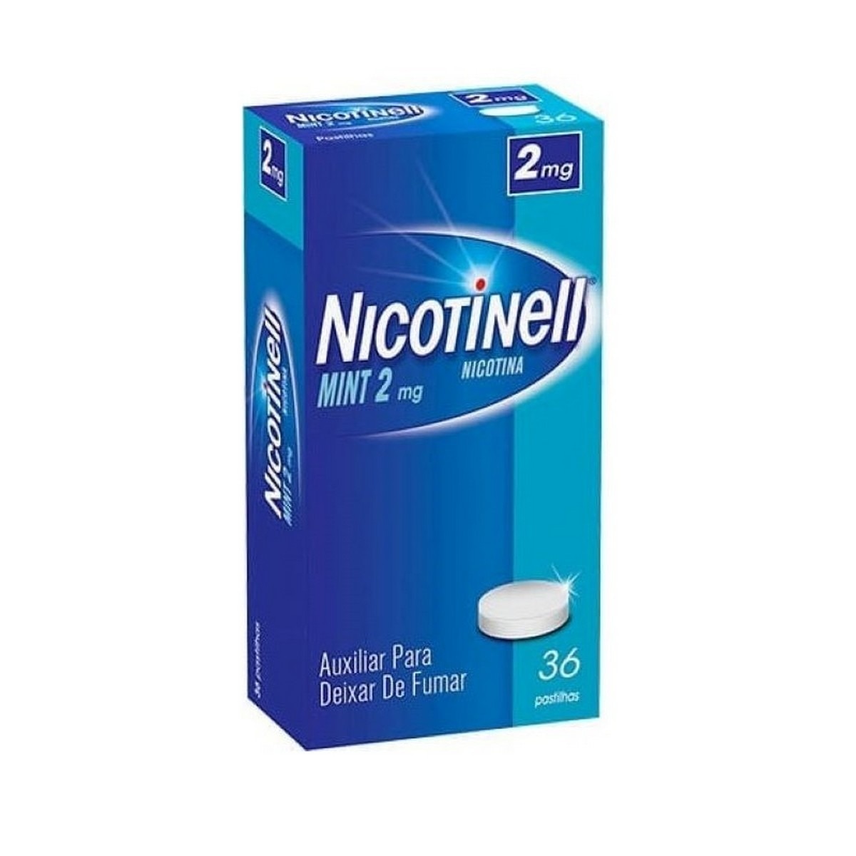 Imagem 0 de Nicotinell Mint 2 mg - 36 Pastilhas