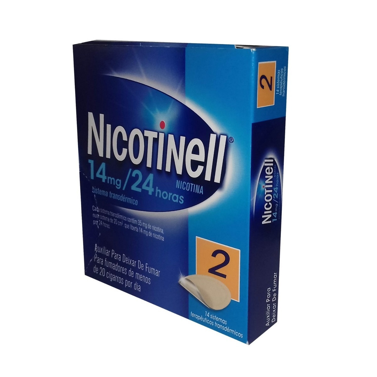 Imagem 0 de Nicotinell 14 mg / 24 horas Sistema transdérmico - 14 Pensos