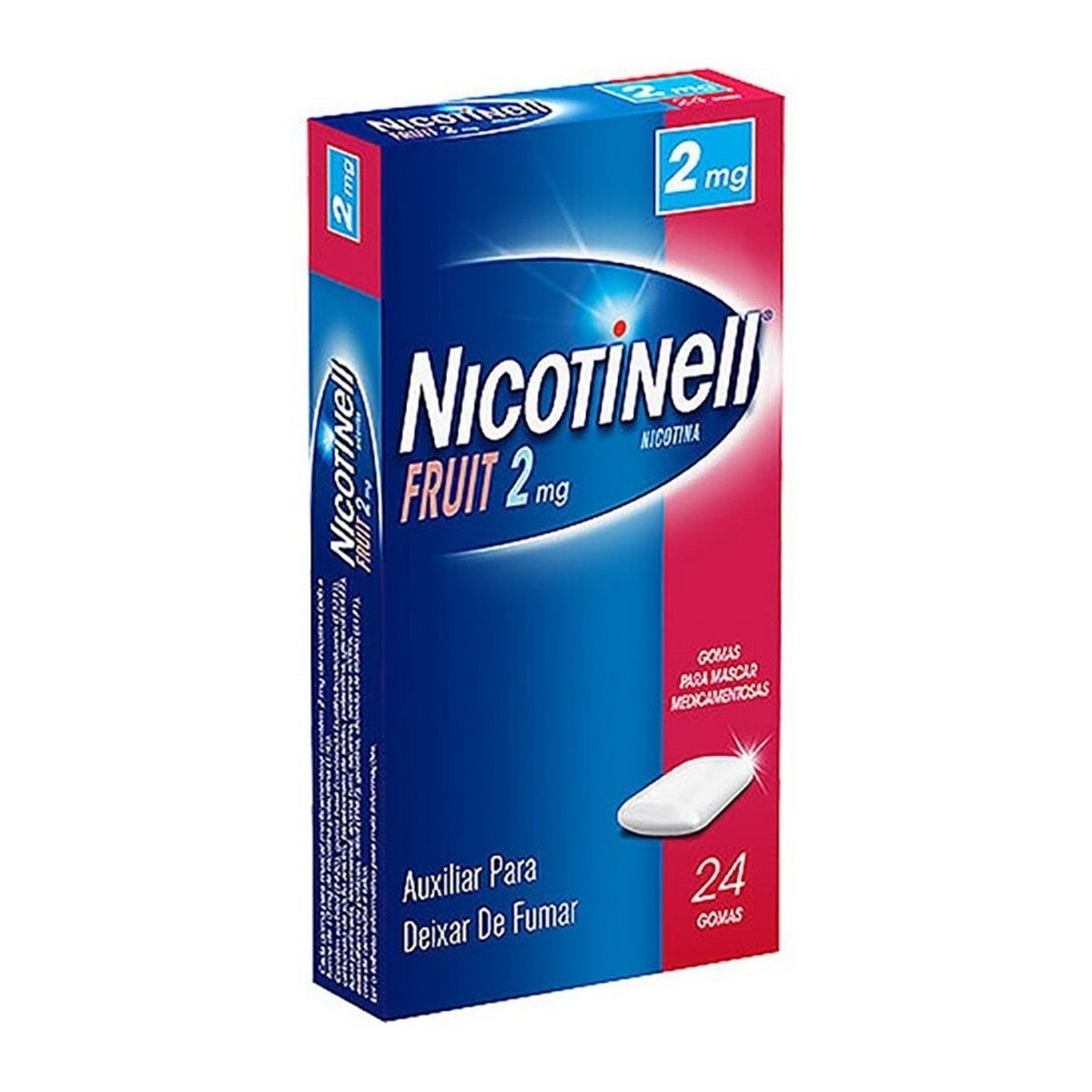 Imagem 0 de Nicotinell Fruit 2 mg - 24 Gomas para Mascar