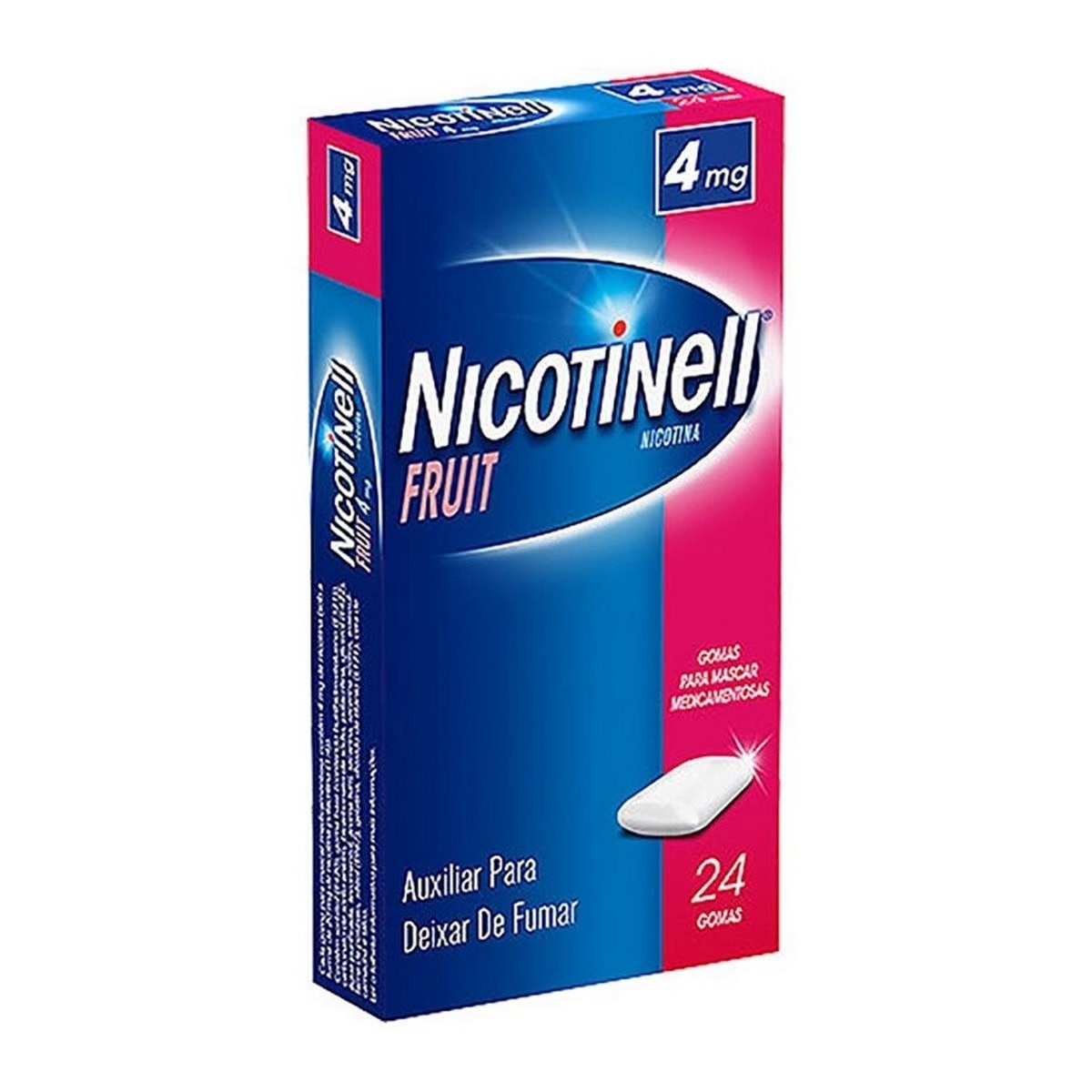 Imagem 0 de Nicotinell Fruit 4 mg - 24 Gomas para Mascar