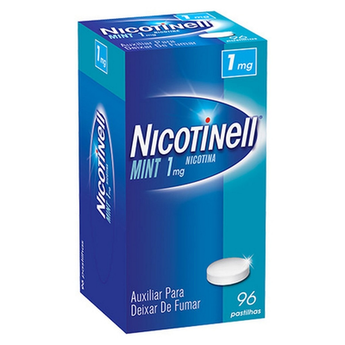 Imagem 0 de Nicotinell Mint 1 mg - 96 Pastilhas