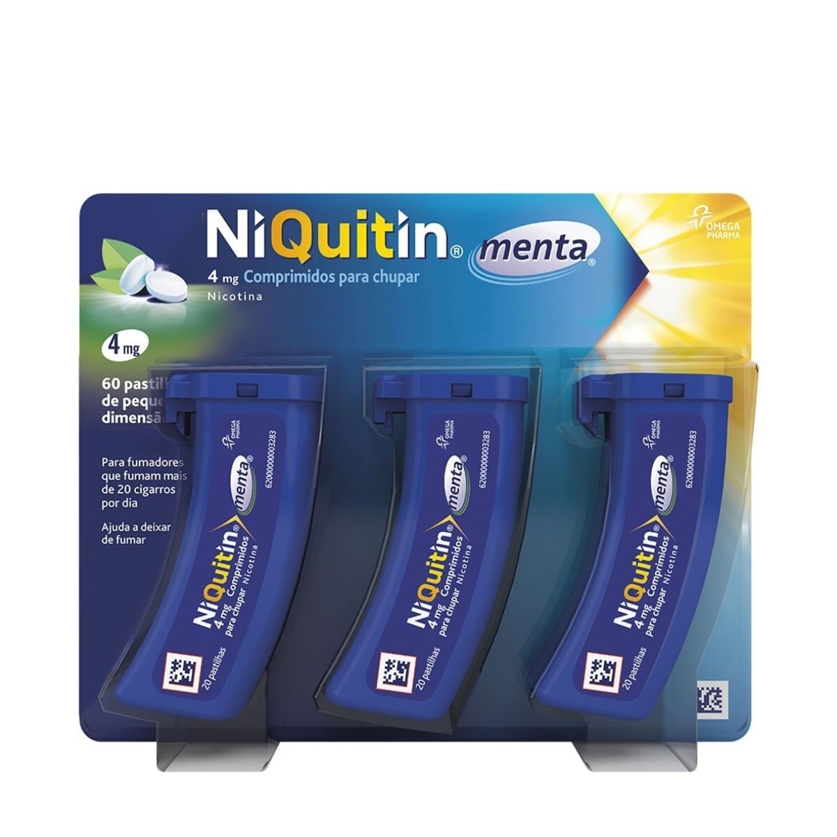 Imagem 0 de Niquitin Menta 4 mg - 60 Comprimidos para Chupar