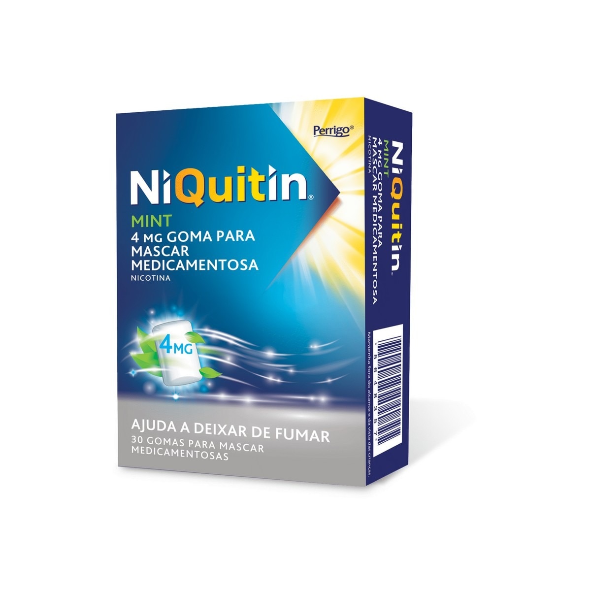 Imagem 0 de Niquitin Mint 4 mg - 30 Gomas para Mascar